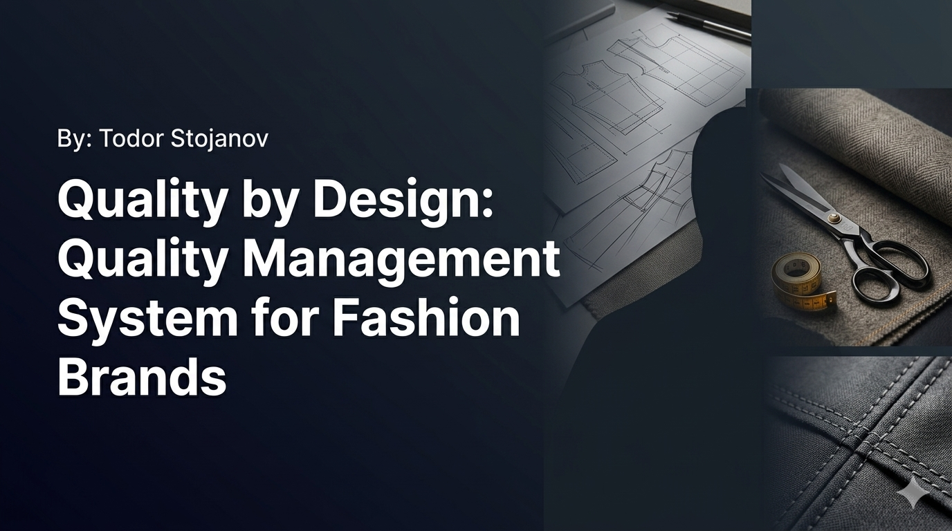Digital Course: Quality by Design - Quality Management System for Fashion Brands