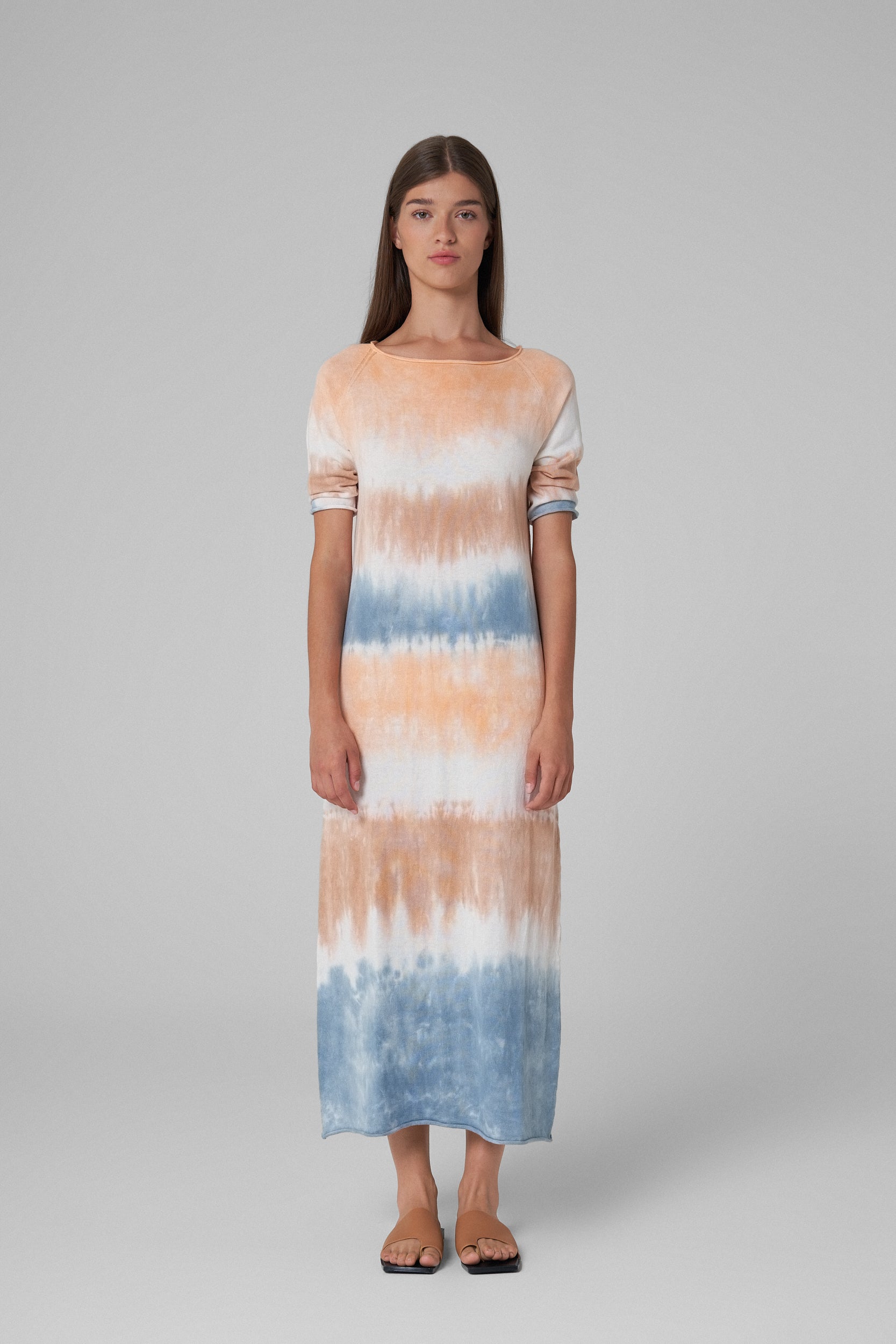 LEAP TIE-DYE DRESS