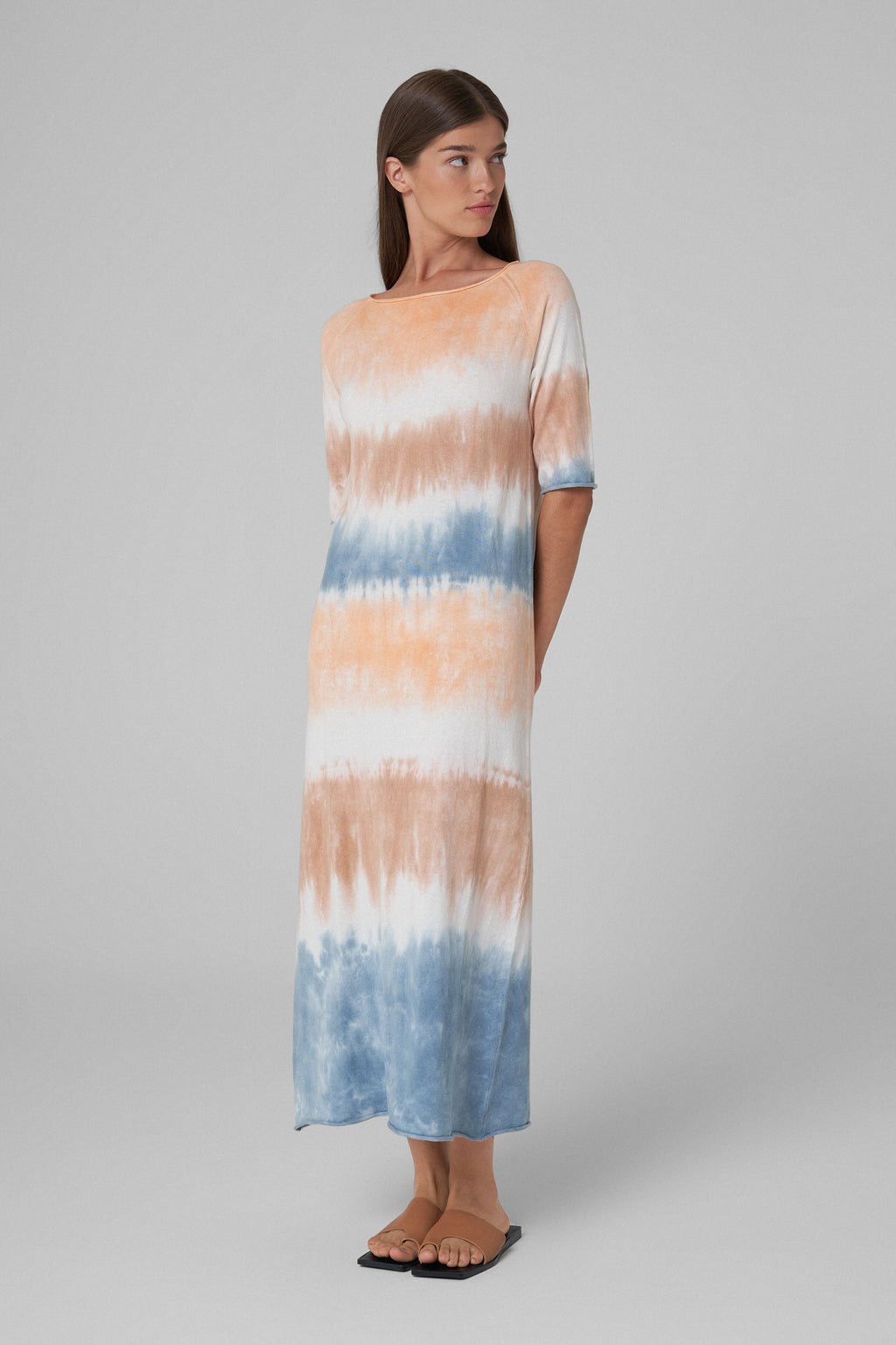LEAP TIE-DYE DRESS