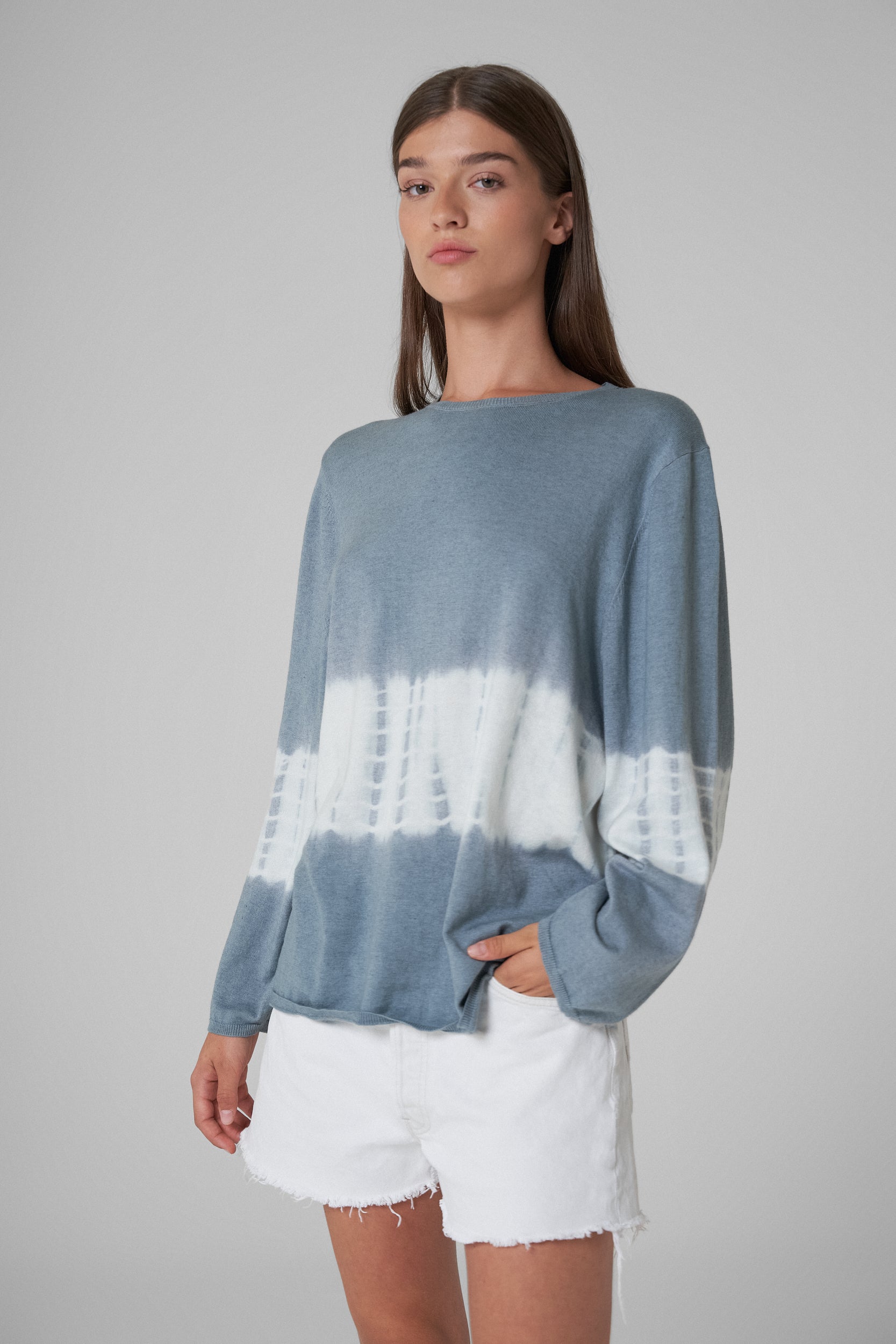 LEAP TIE-DYE SWEATER